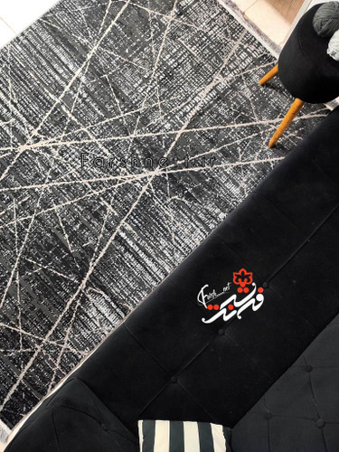 فرش ماشینی لوتوس طرح ۹۵۰۳ مشکی